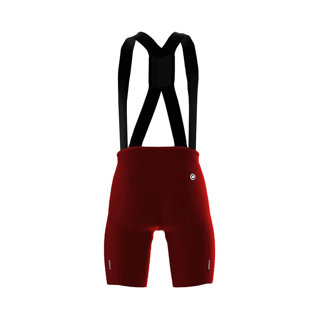 Men's Supremo Velocé Bib Shorts (Red)