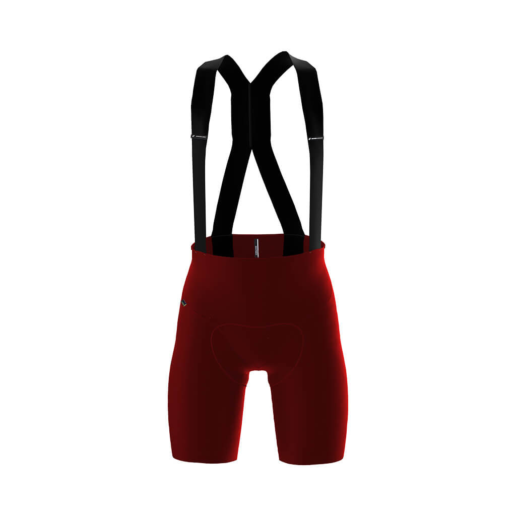 Men's Supremo Velocé Bib Shorts (Red)