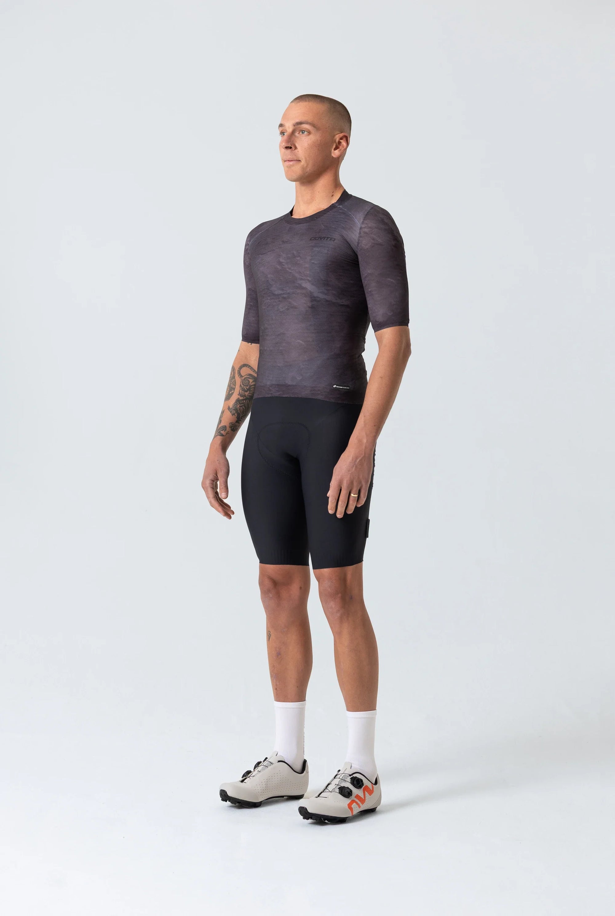 Men's Aeolis Zipperless Pro Fit Jersey (Charcoal)
