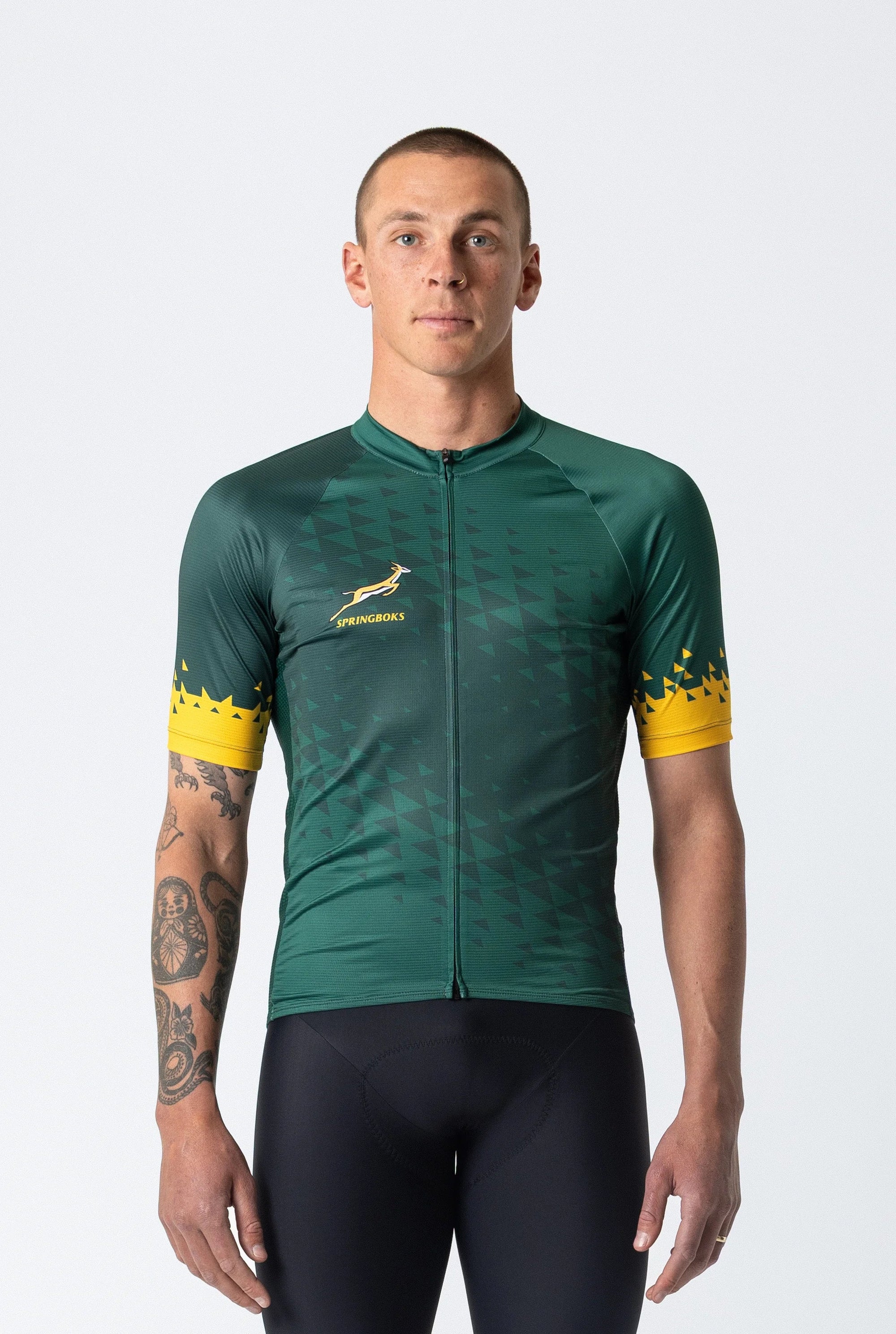 Men's Springboks Classic Fit Cycling Top
