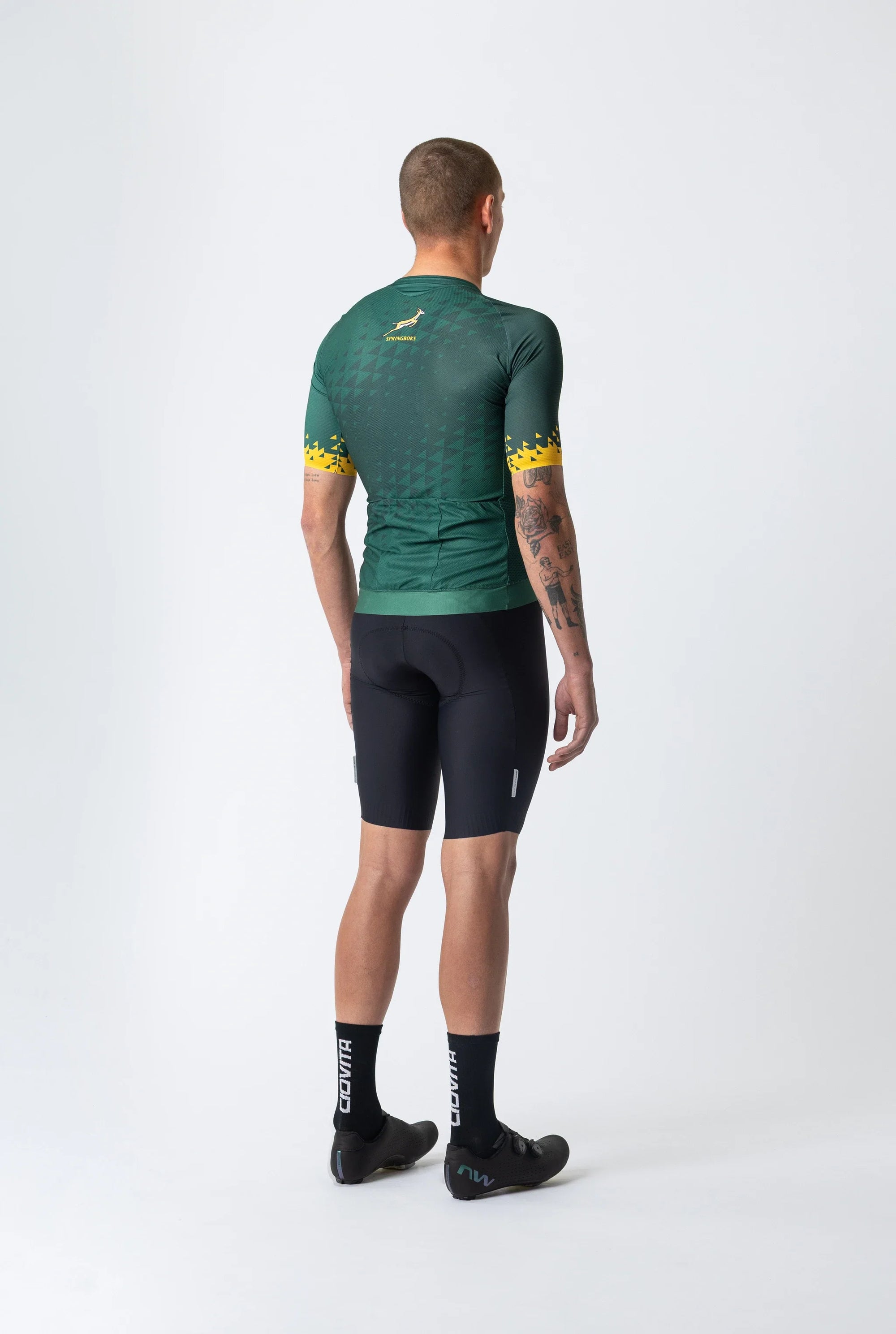 Men's Springboks Race Fit Cycling Top