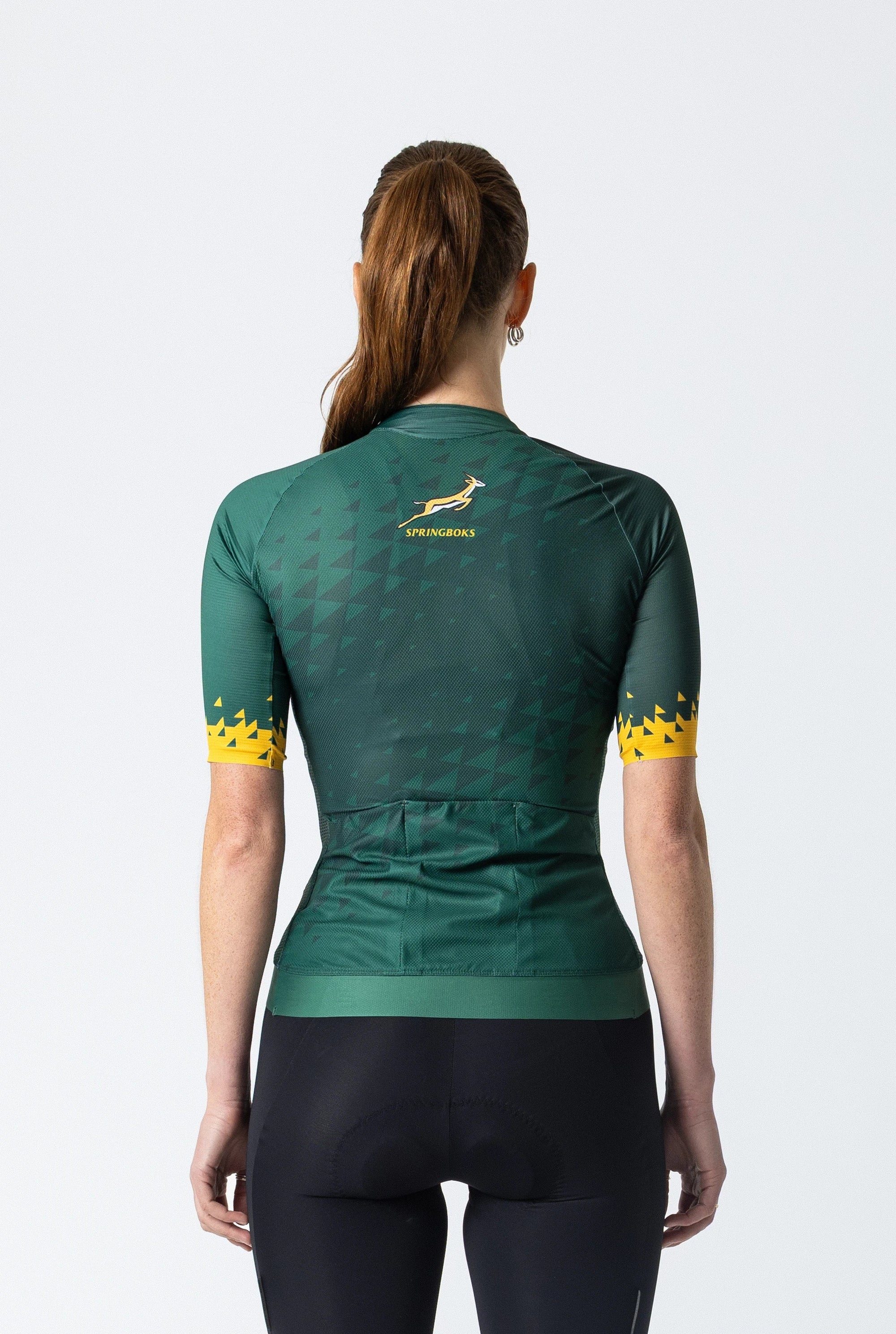 Women's Springboks Race Fit Cycling Top
