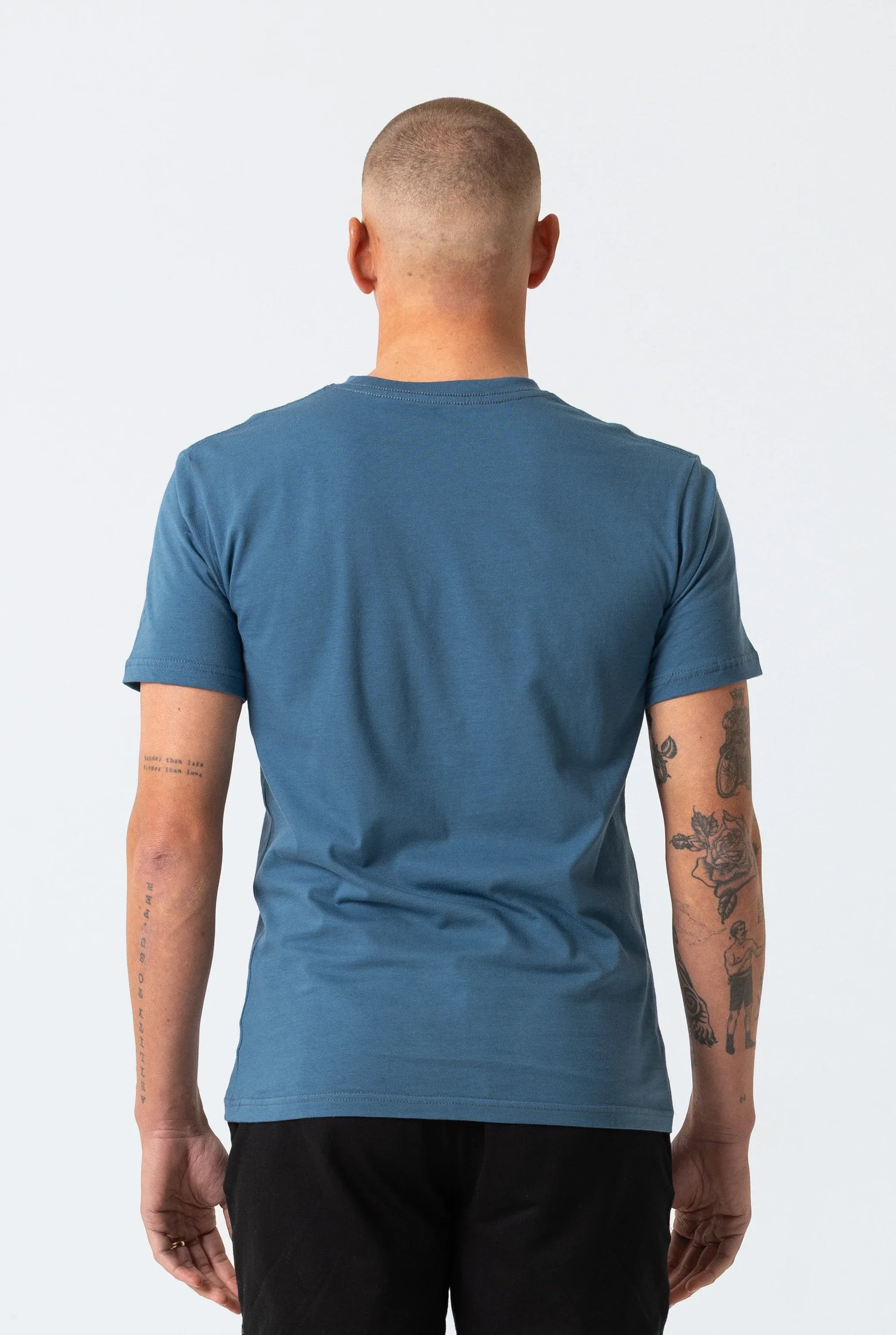 Men's FNB Wines2Whales T Shirt (Ocean Blue)