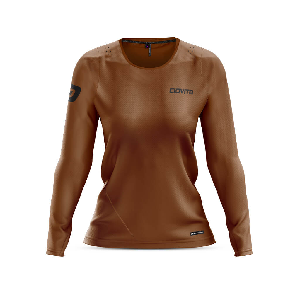 Women's AR Long Sleeve Trail Tee (Rust)