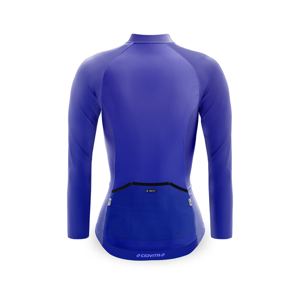 Women's Punto Long Sleeve Sport Fit Jersey (Cobalt)