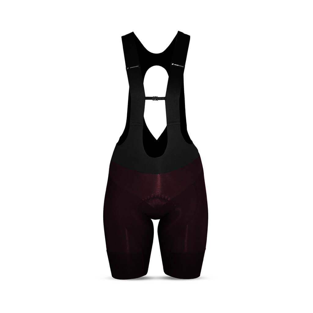 Women's Supremo Pace Bib Shorts (Coffee)