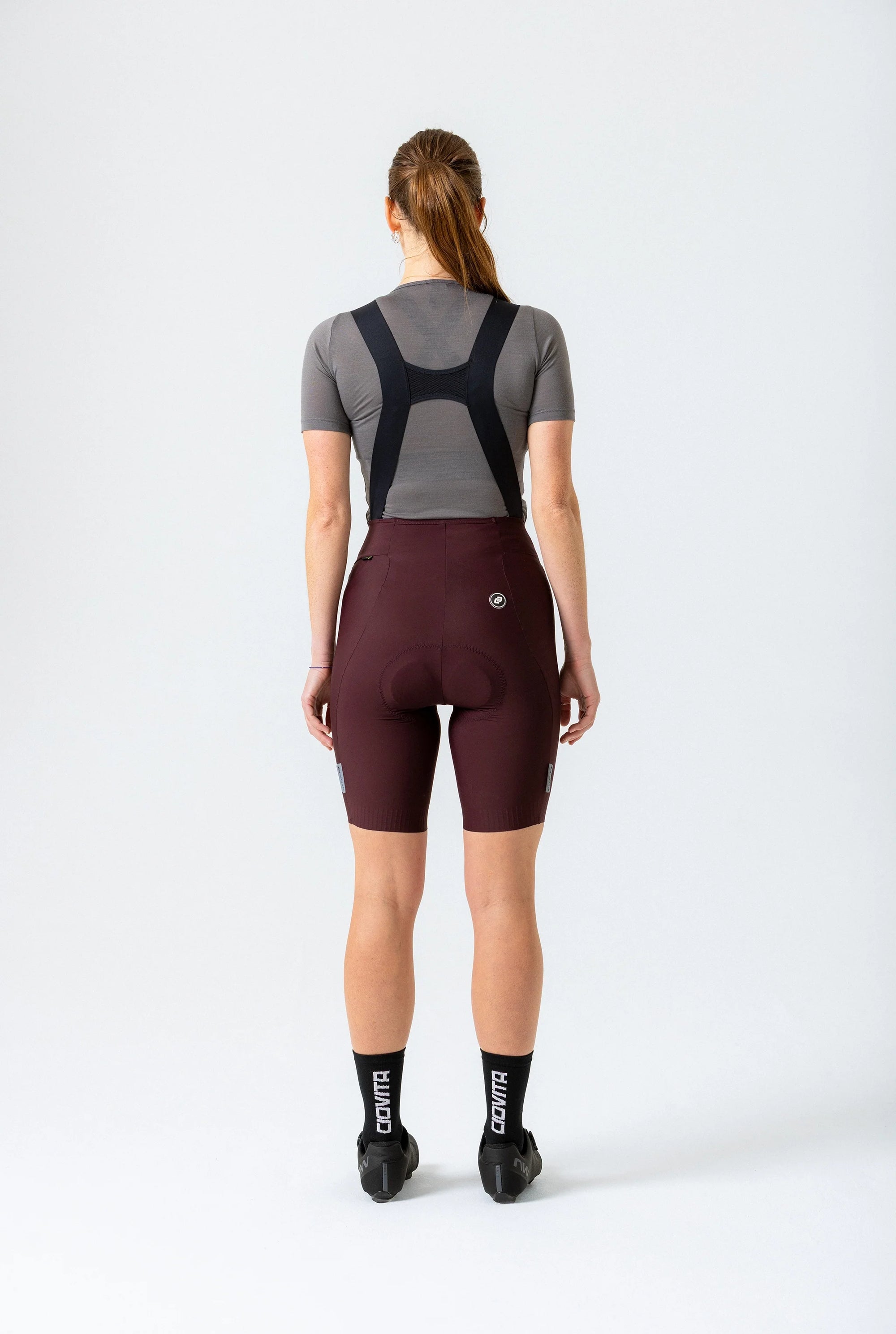 Women's Supremo Pace Bib Shorts 2.0 (Coffee)