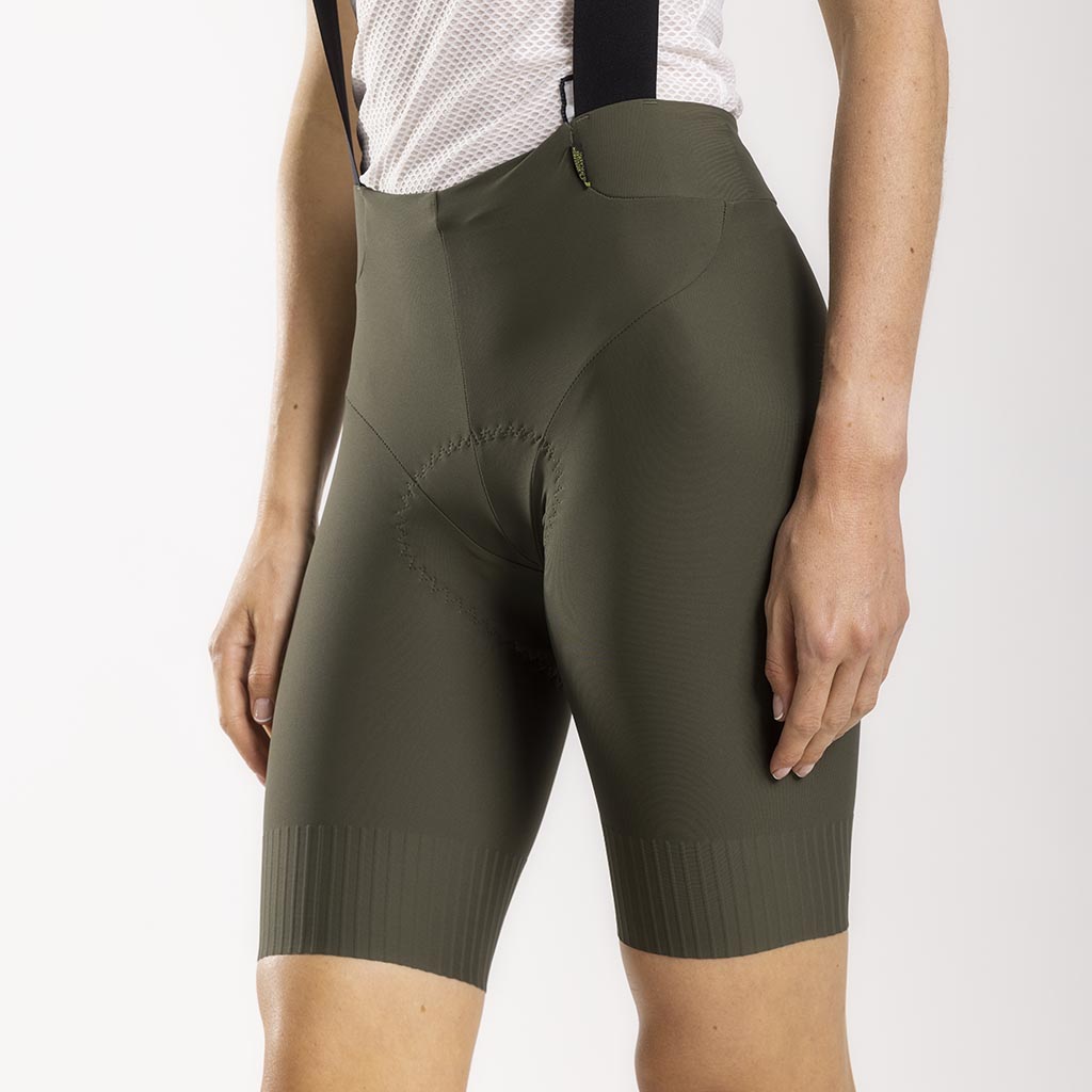 Women s Apex Elite Bib Shorts Olive