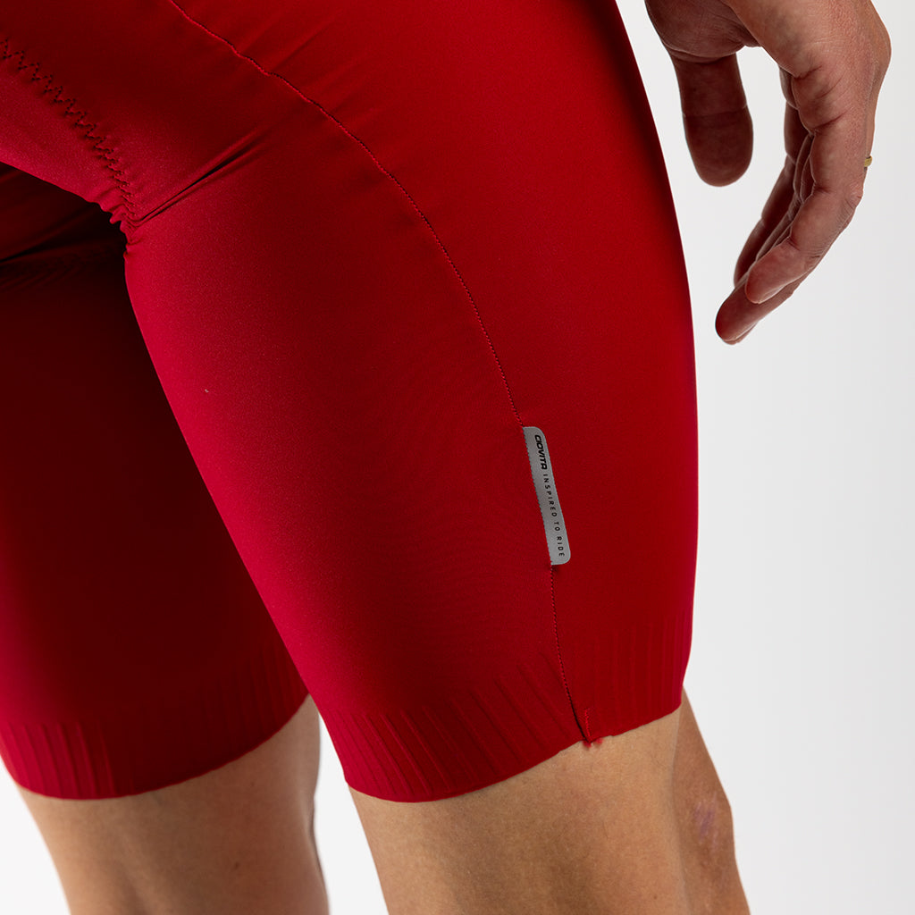 Men's Supremo Velocé Bib Shorts (Red)