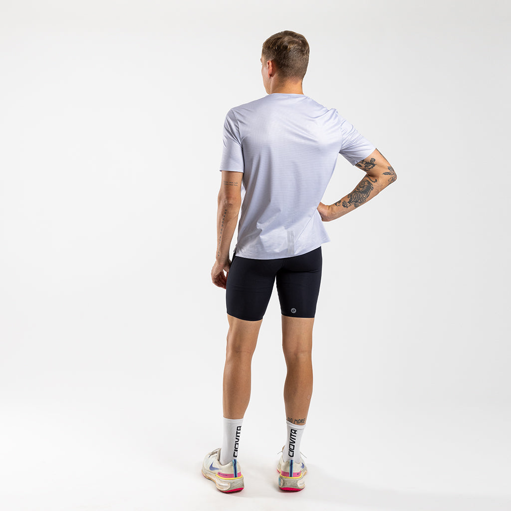 Men's Short Training Tights (Black)