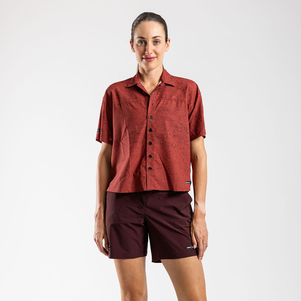 Women's Absa Cape Epic 2024 Adventure Shirt (Ochre Melange)