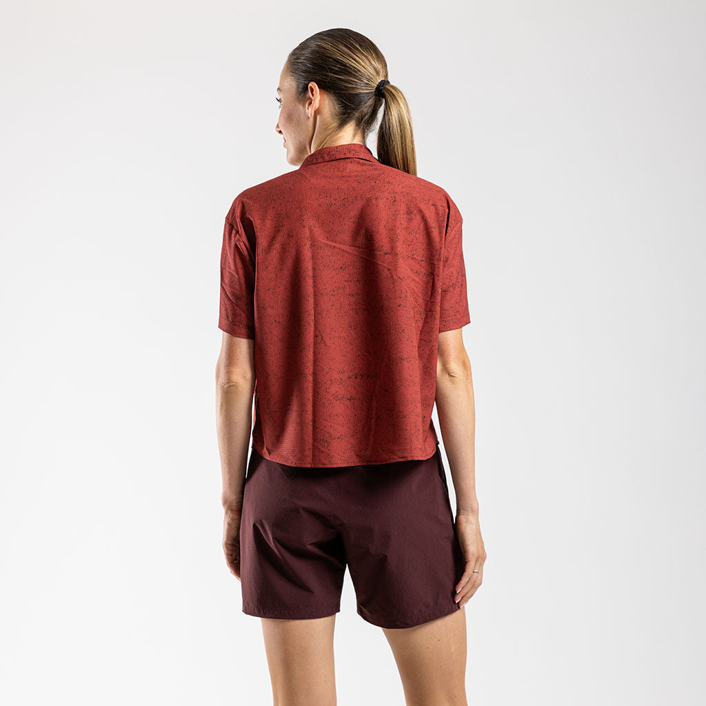 Women's Absa Cape Epic 2024 Adventure Shirt (Ochre Melange)