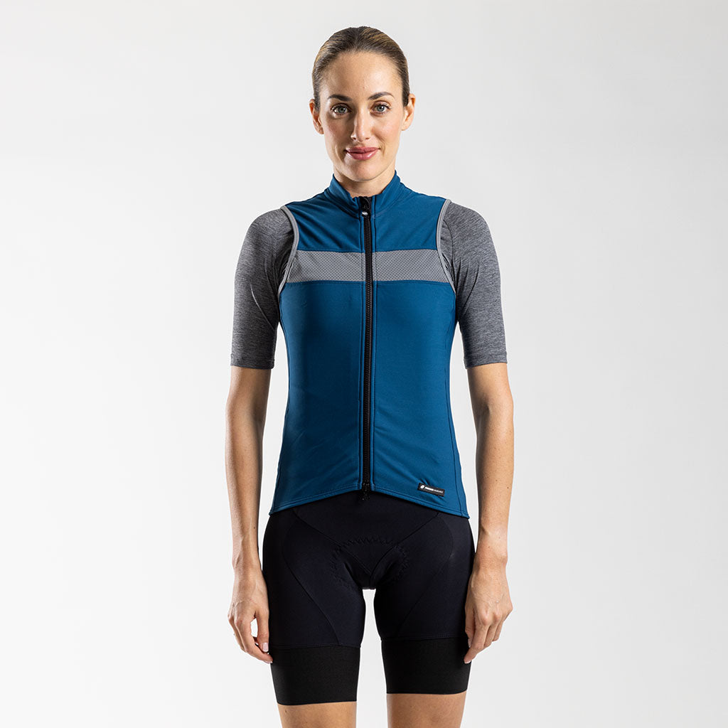 Women's Faro Magma Hydrophobic Gilet (Pacific)