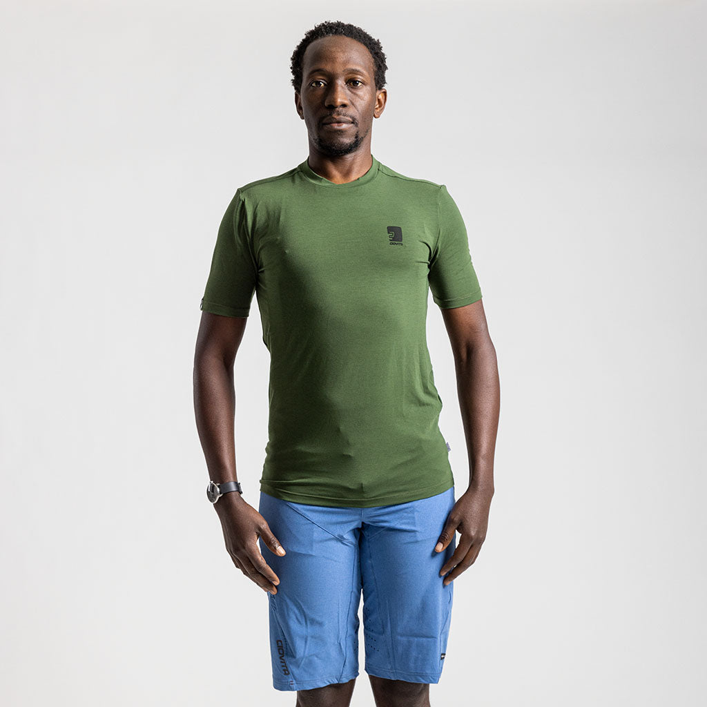 Men's Casual Merino T Shirt (Olive) – Ciovita International