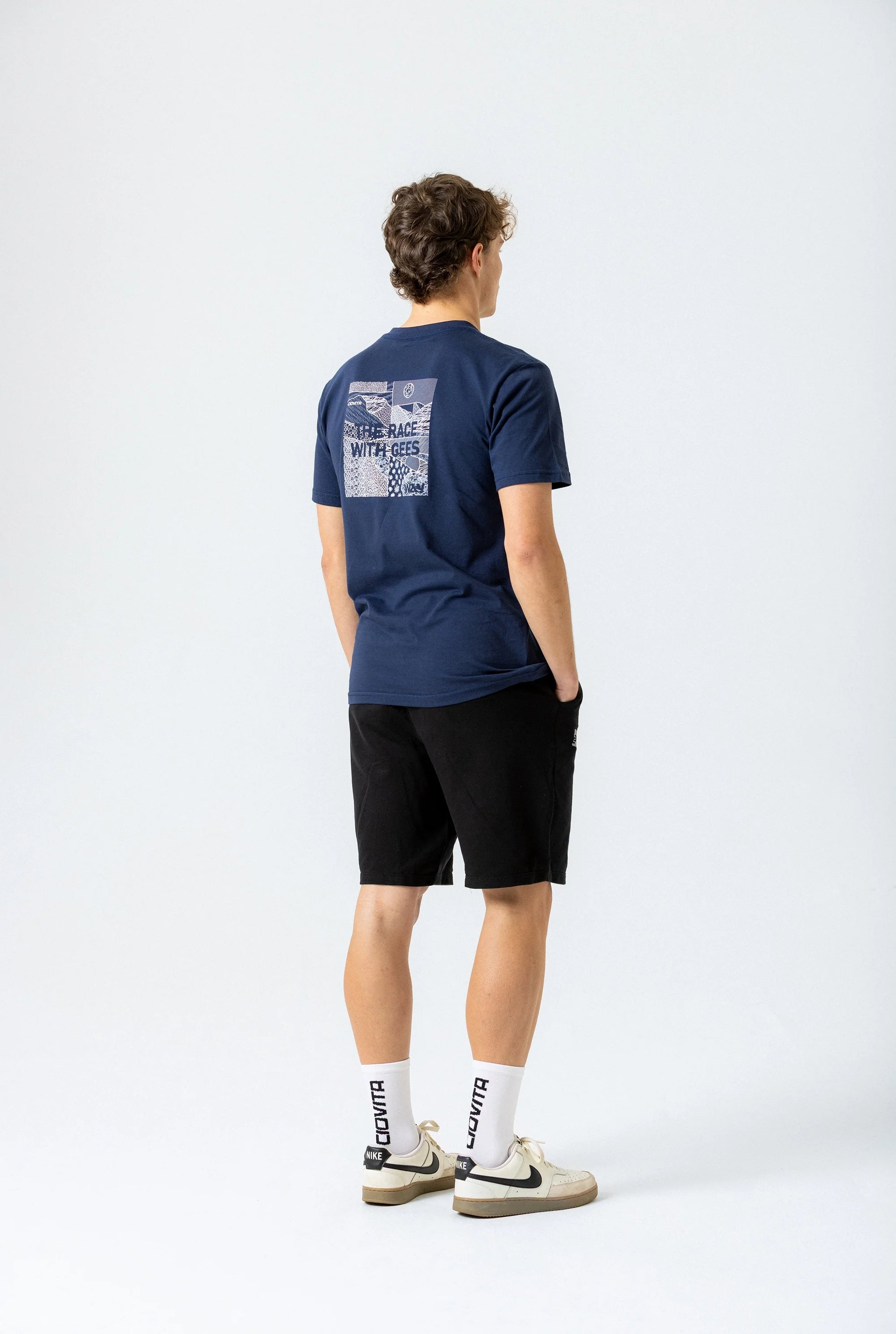 Men's FNB Wines2Whales T Shirt (Navy)