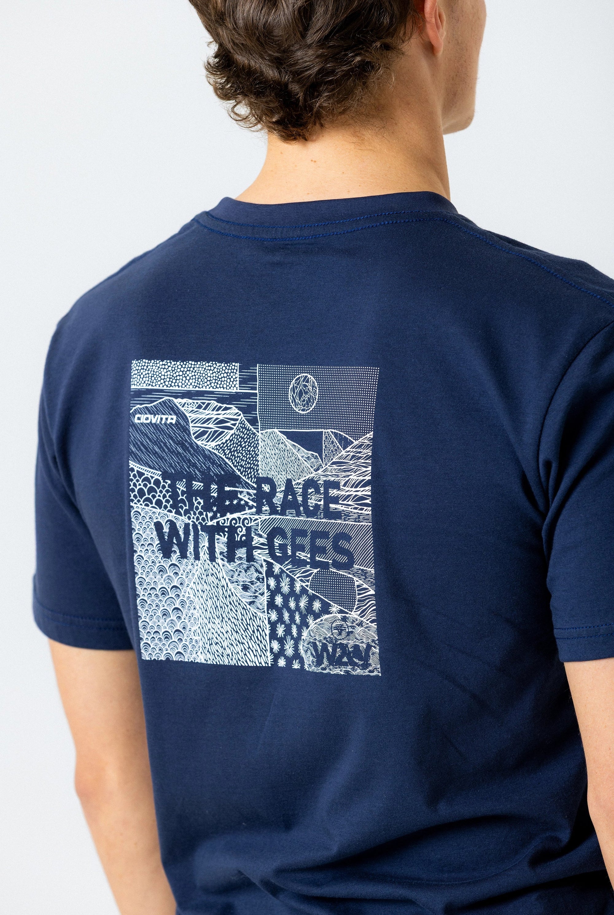 Men's FNB Wines2Whales T Shirt (Navy)