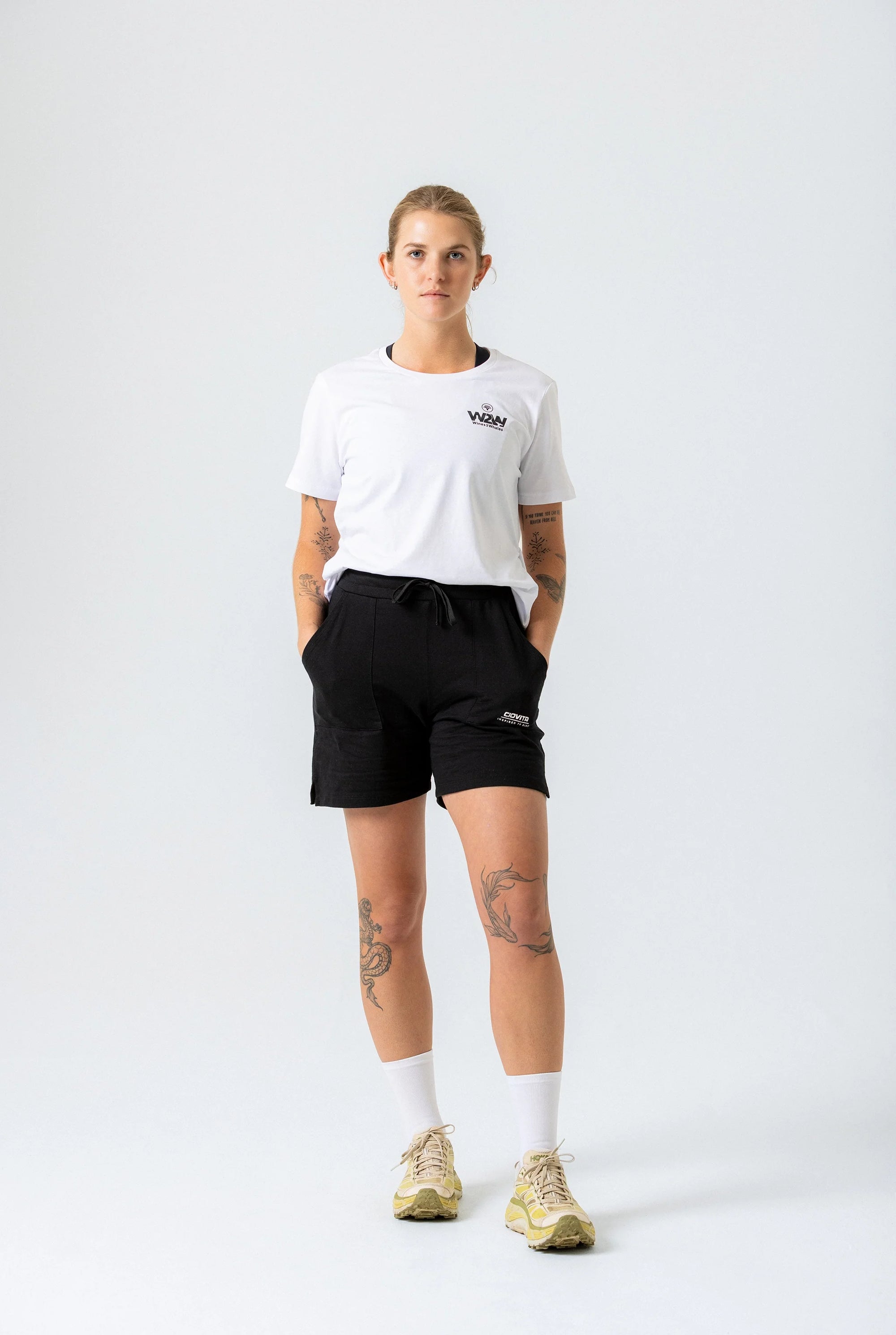 Women's FNB Wines2Whales T Shirt (White)
