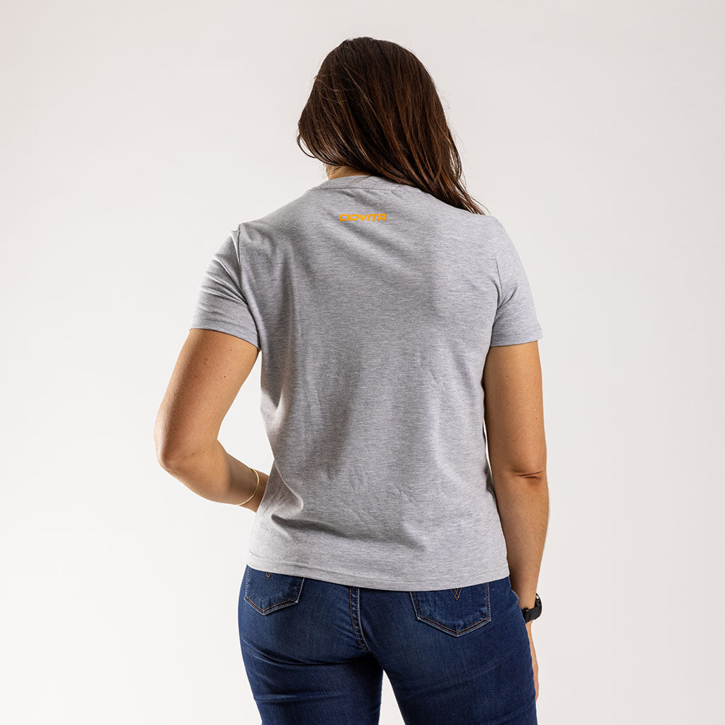 Women's FNB W2W T Shirt (Grey Melange)