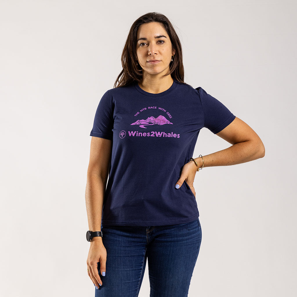 Women's FNB W2W Navy T Shirt (Navy)