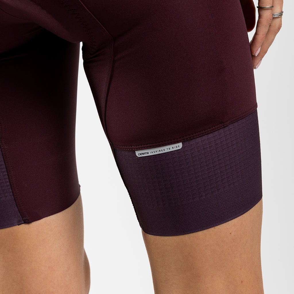 Women's Supremo Pace Bib Shorts (Coffee)