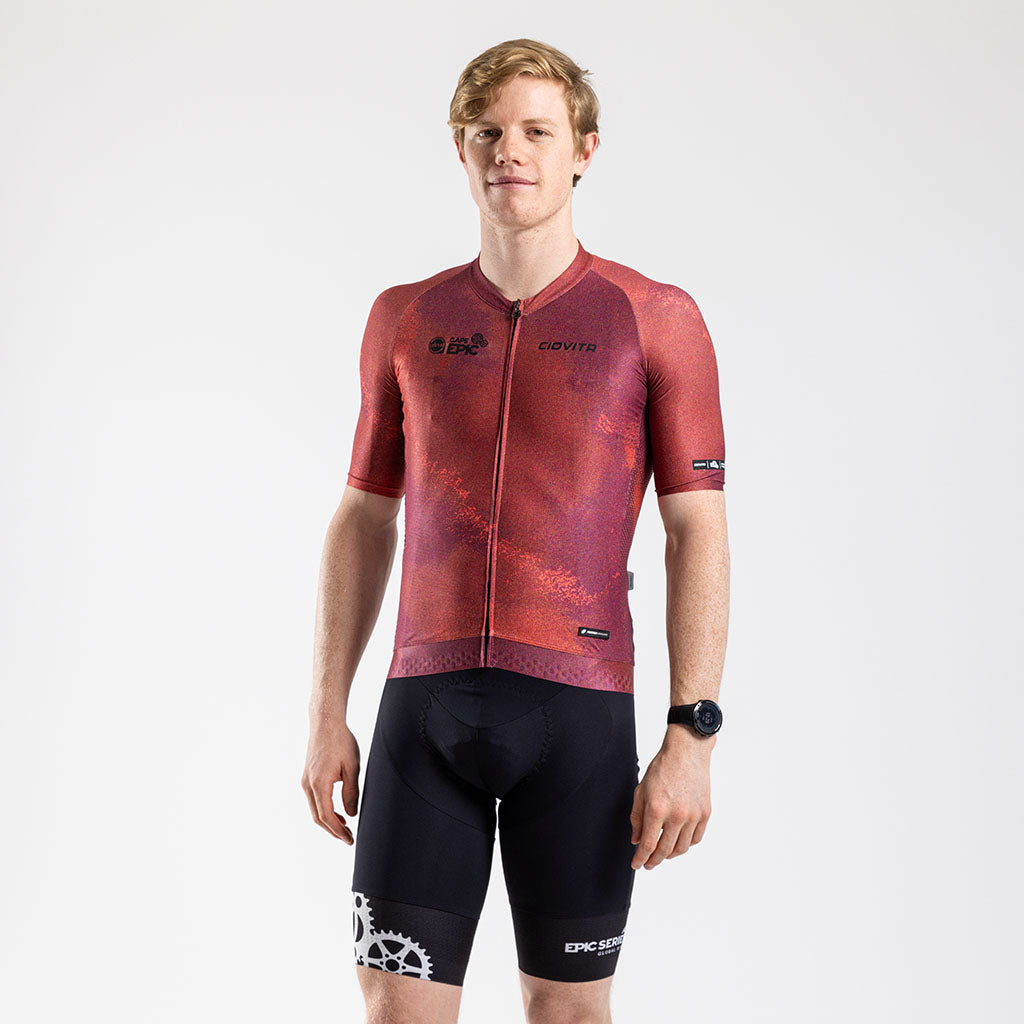 Men's Absa Cape Epic 2024 Citta Race Fit Jersey (Maroon)