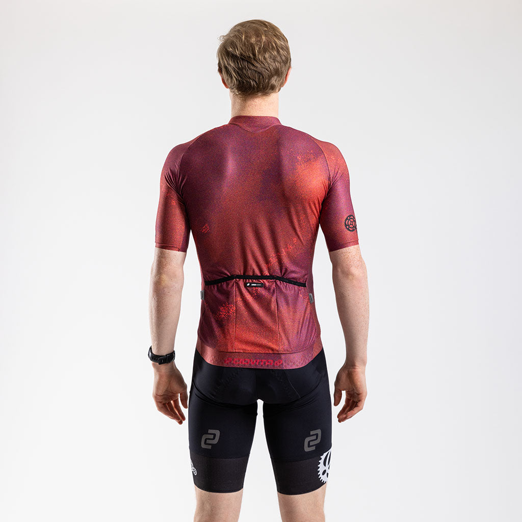 Men's Absa Cape Epic 2024 Citta Race Fit Jersey (Maroon)