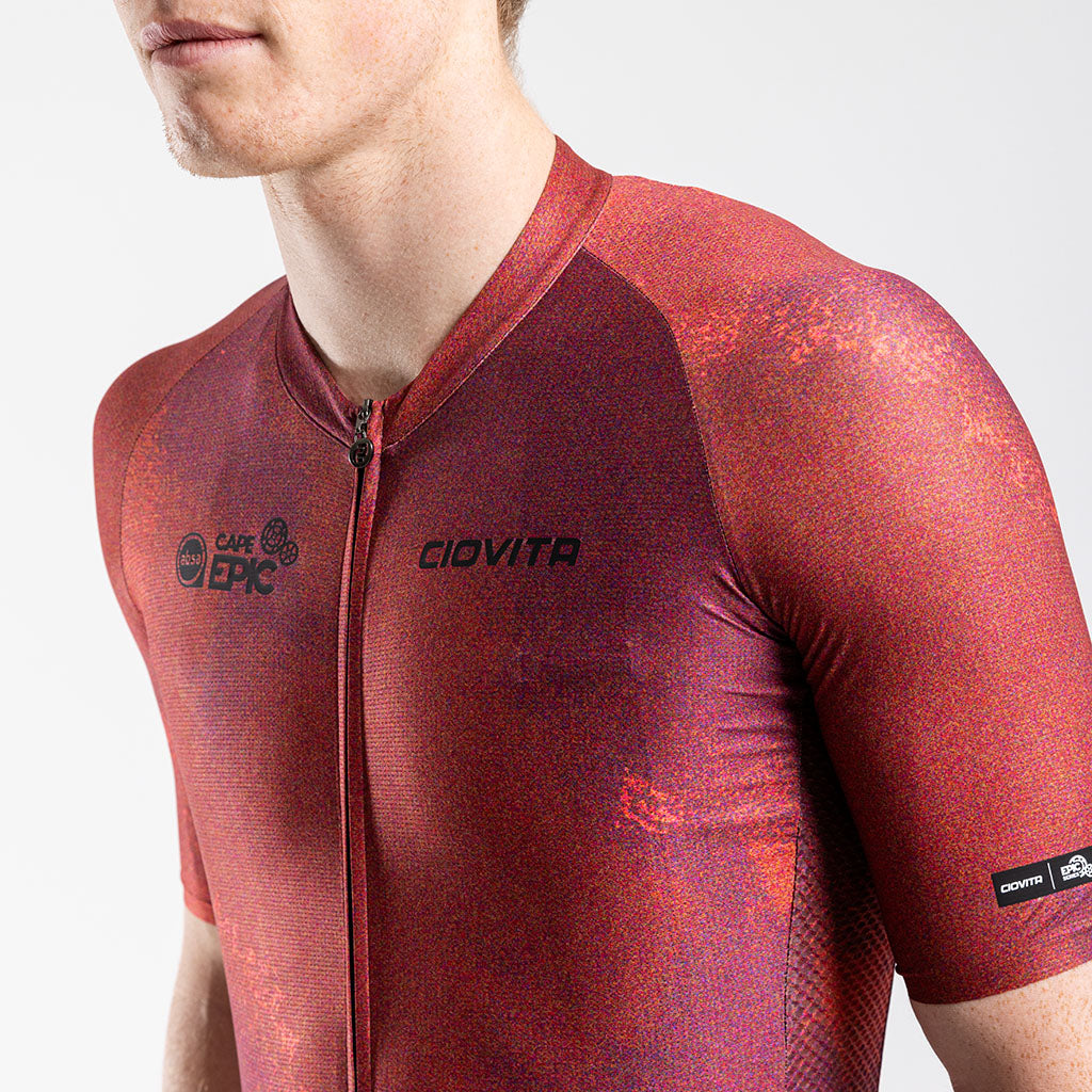 Men's Absa Cape Epic 2024 Citta Race Fit Jersey (Maroon)