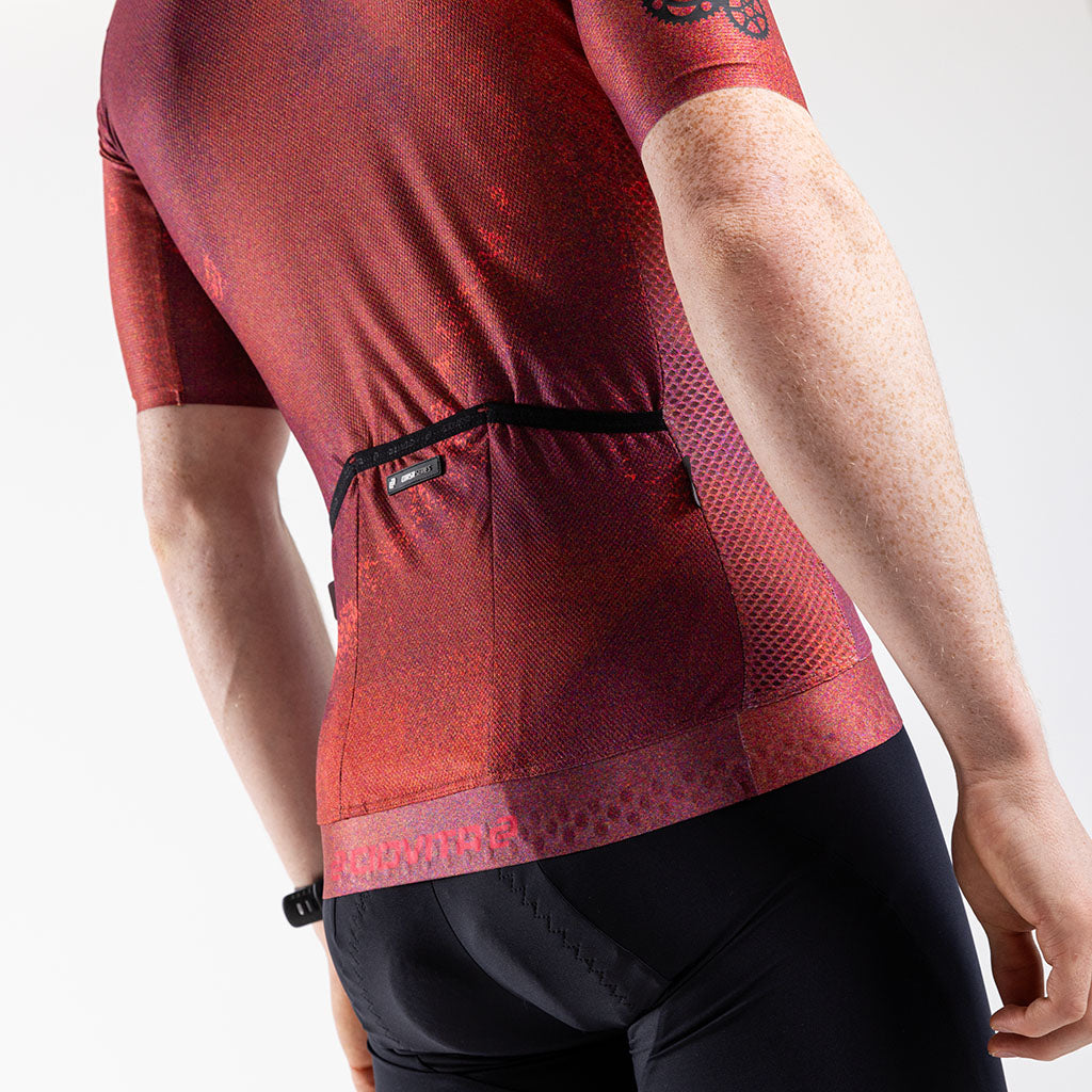 Men's Absa Cape Epic 2024 Citta Race Fit Jersey (Maroon)