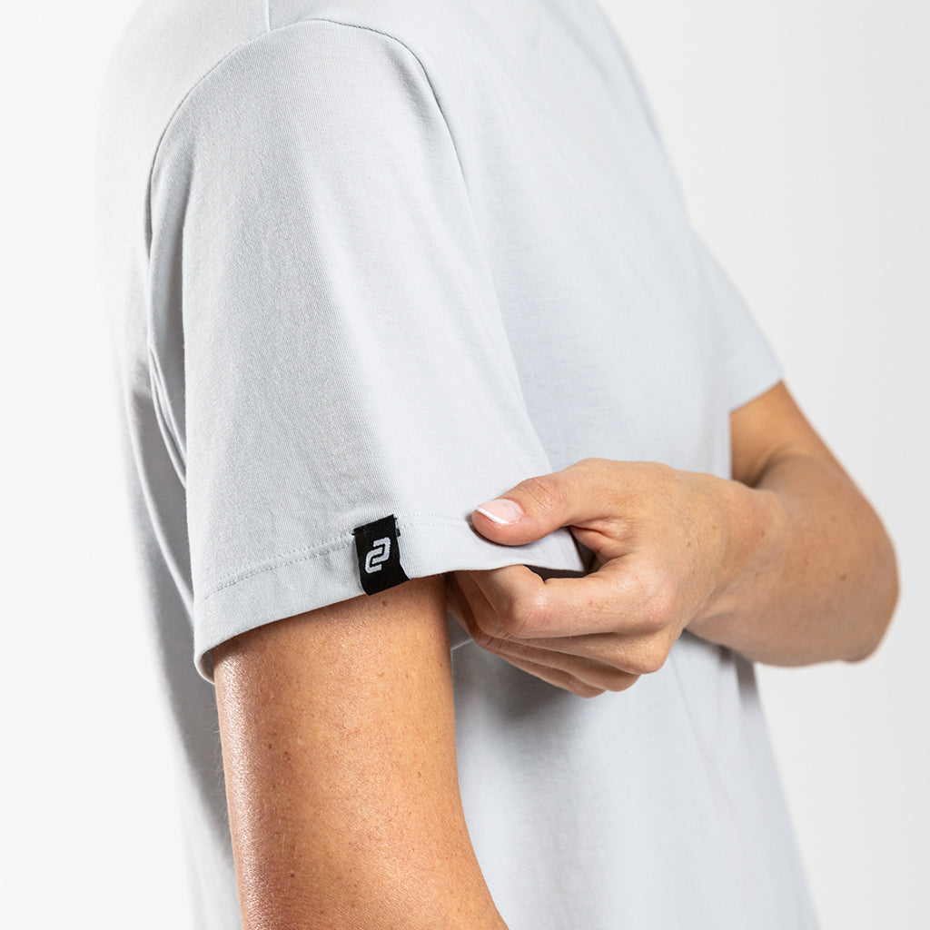 Women's Boxy Casual T Shirt (Grey)