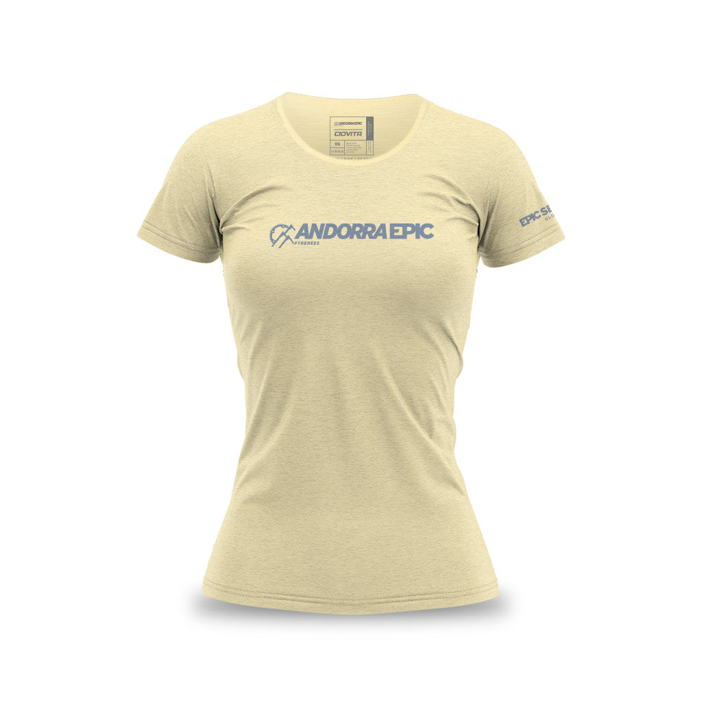 Women's Andorra Epic 2024 T Shirt (Stone)
