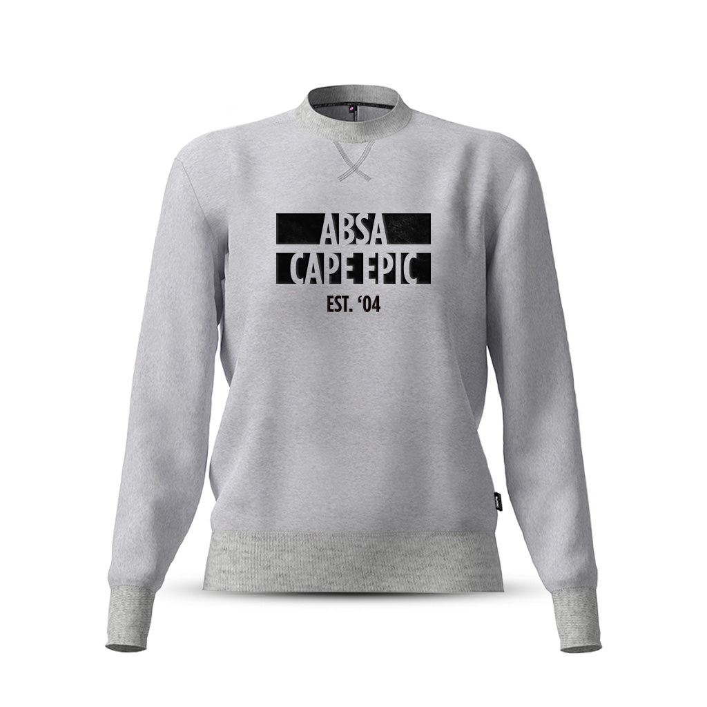 Women's Absa Cape Epic Crew Neck Sweater (Grey)