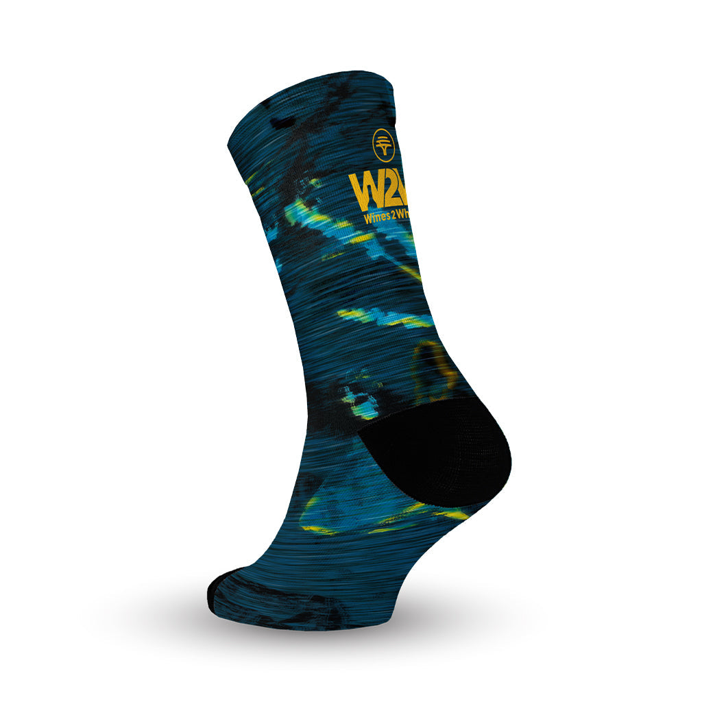 FNB Wines2Whales Crew Socks (Blue)