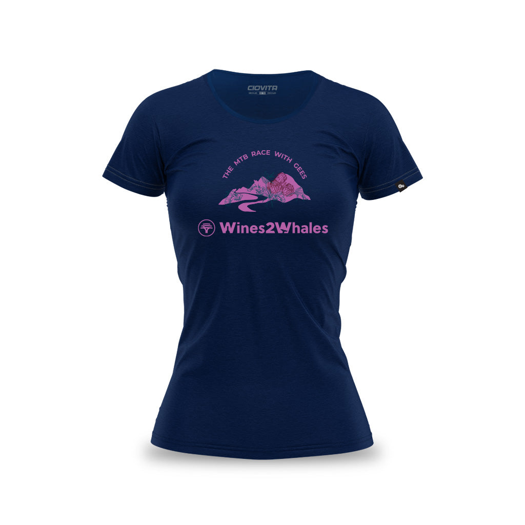 Women's FNB W2W Navy T Shirt (Navy)