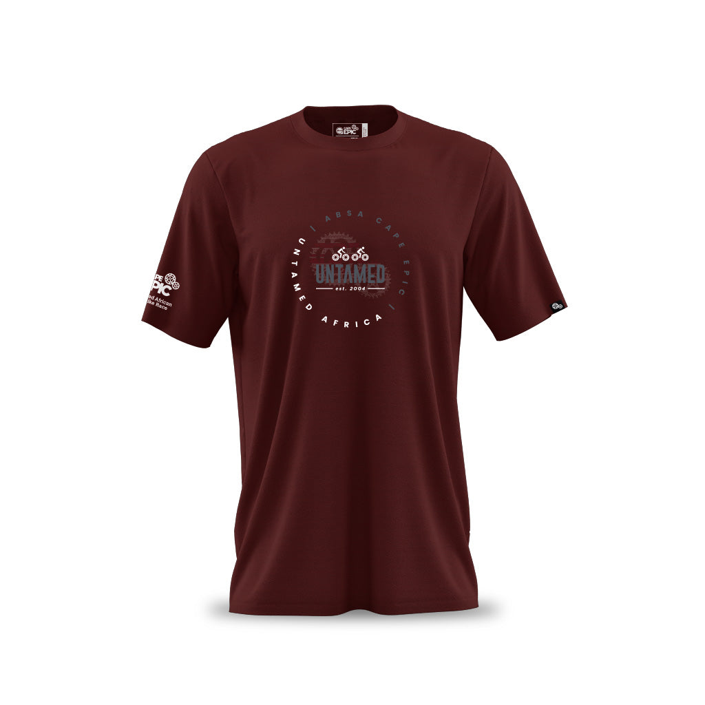 Men's Absa Cape Epic 2024 T Shirt (Maroon)