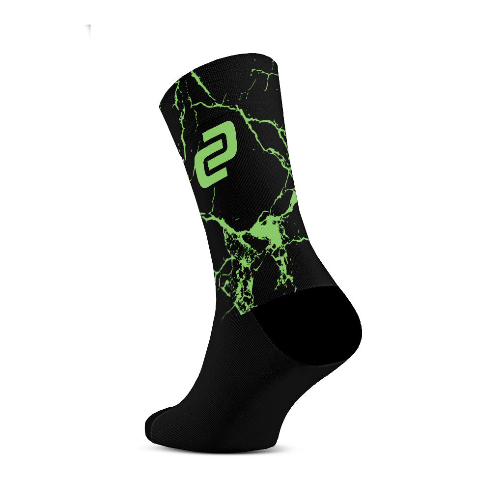 The Roc 2023 Crew Socks (Black)