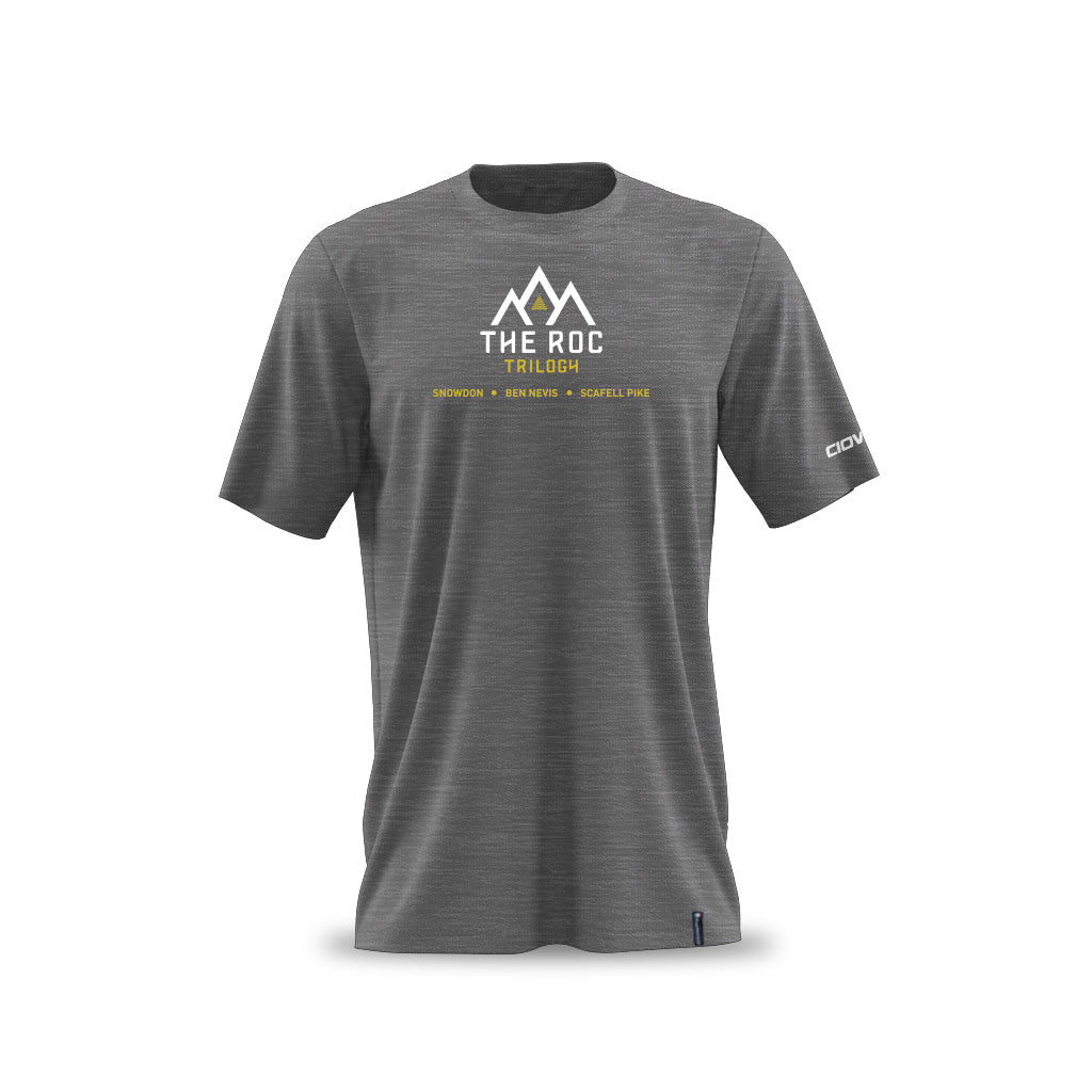 Men's The Roc 2023 T Shirt (Grey Melange)