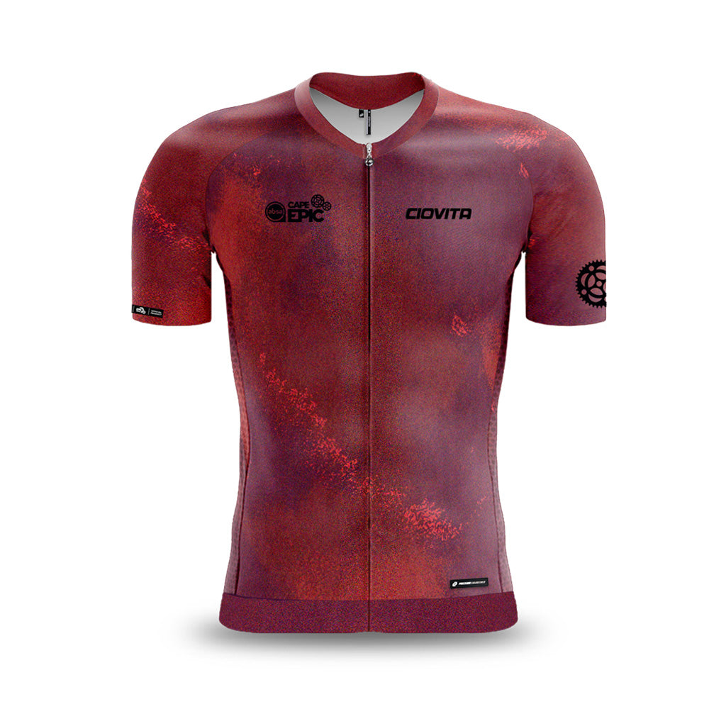 Men's Absa Cape Epic 2024 Citta Race Fit Jersey (Maroon)