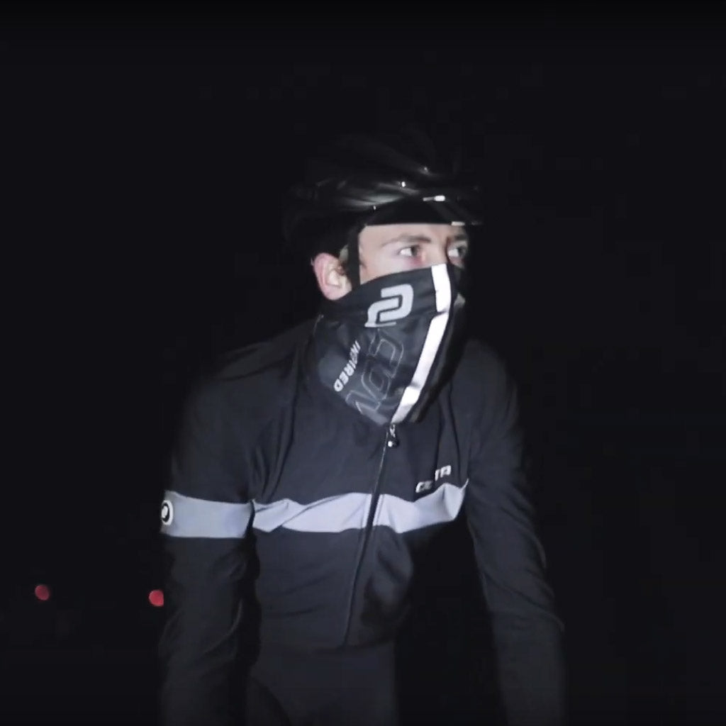 Reflective Black VitaTube Head Scarf