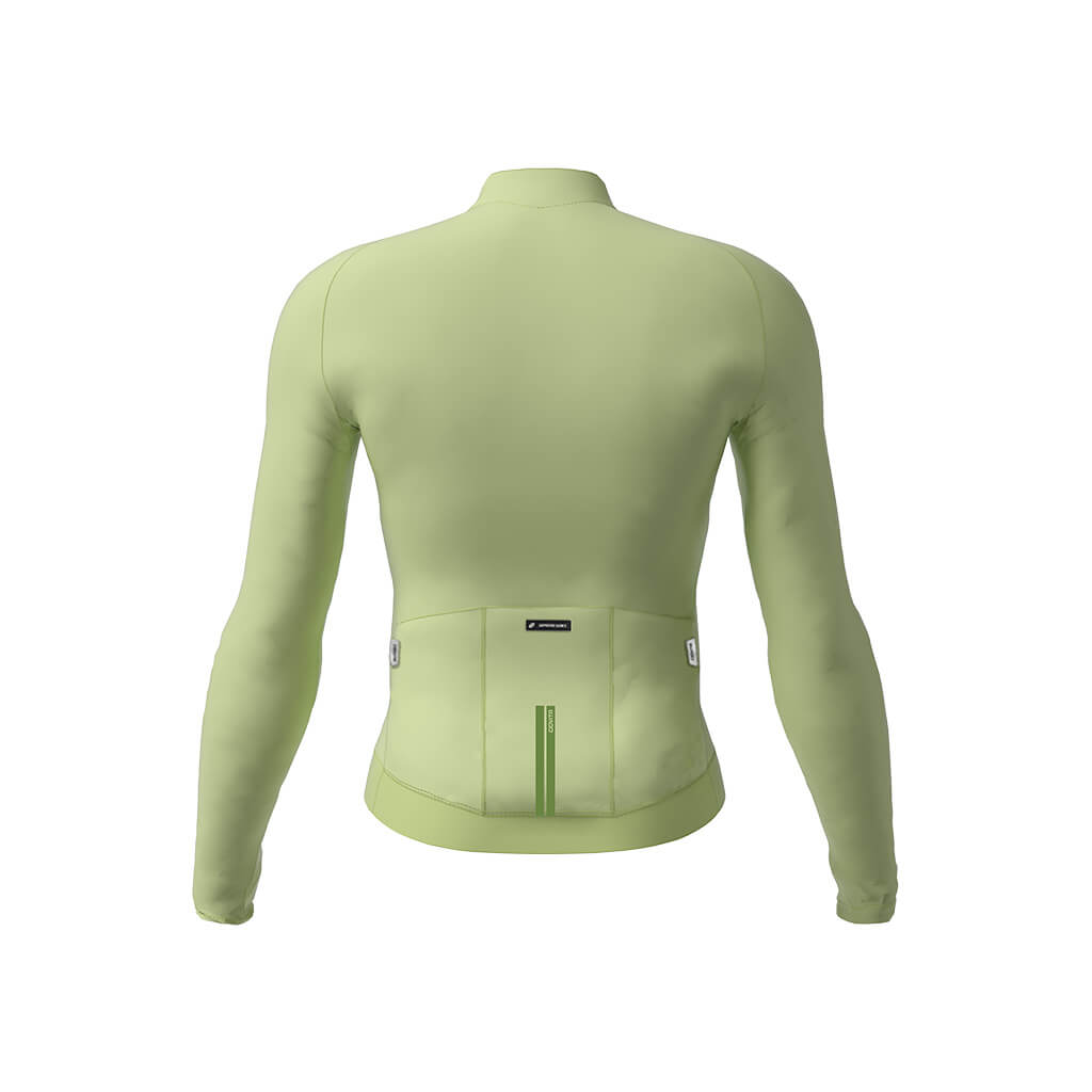 Men&#39;s Faro Long Sleeve Race Fit 2.0 Jersey (Lime)