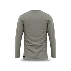 Men's Core Casual Long Sleeve T Shirt (Stone)