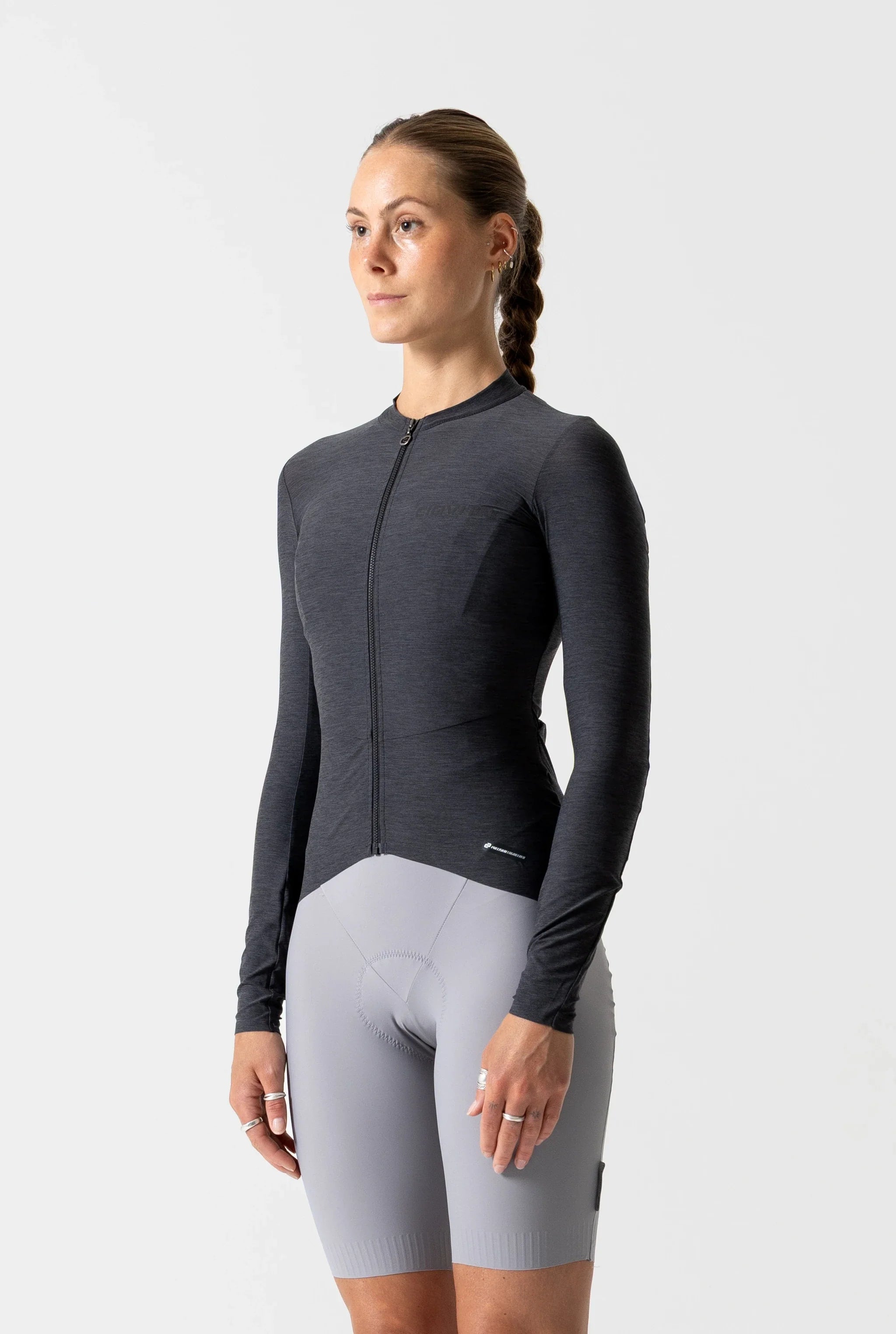Cupid Racing Fit Women's Librio Long Sleeve Race Fit Jersey (Charcoal) – Ciovita ...