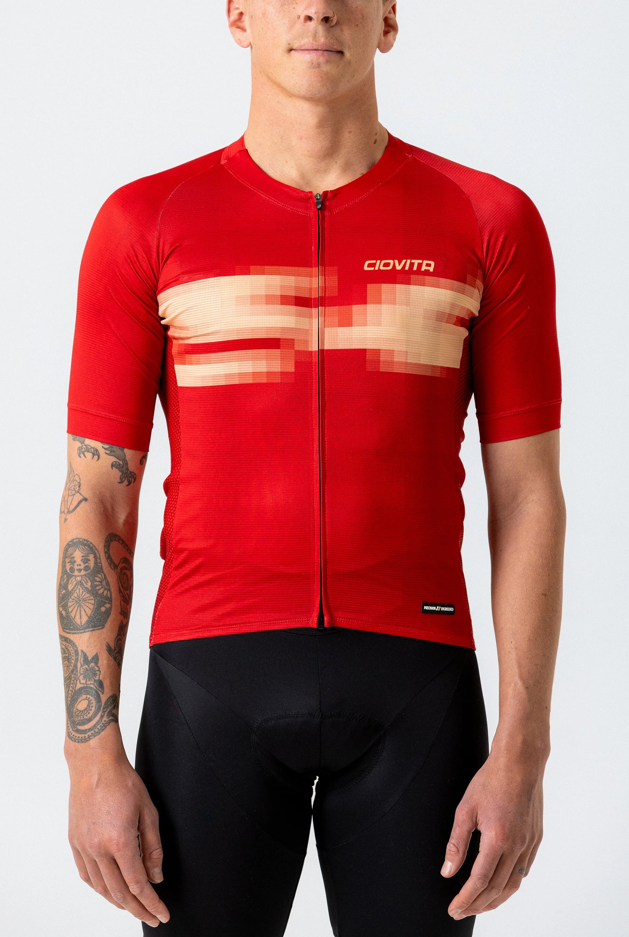 Men&#39;s Corsa Livello Classic Fit Jersey (Cherry)