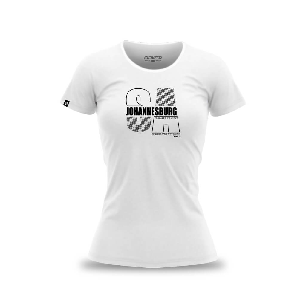 Women&#39;s Johannesburg T Shirt (White)