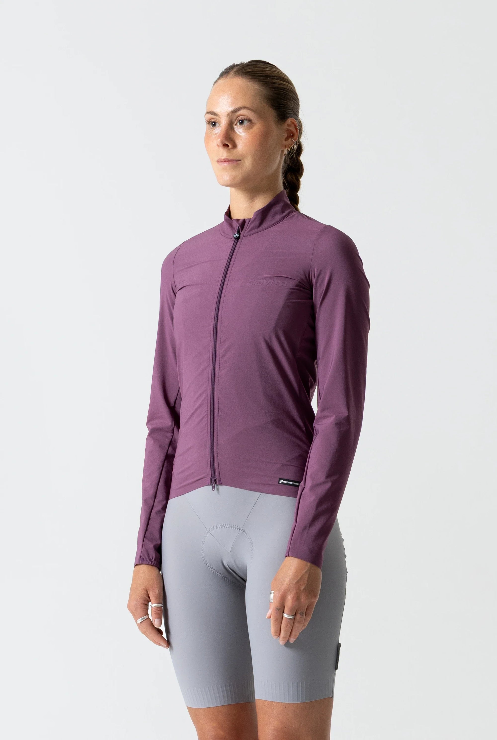 Women's Strada Lightweight Road Jacket (Plum)