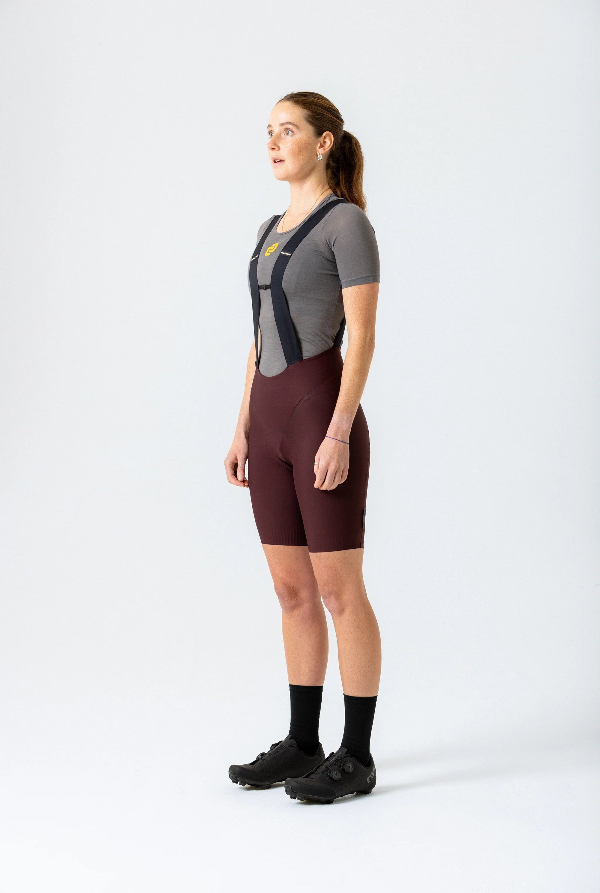 Women&#39;s Supremo Pace Bib Shorts 2.0 (Coffee)