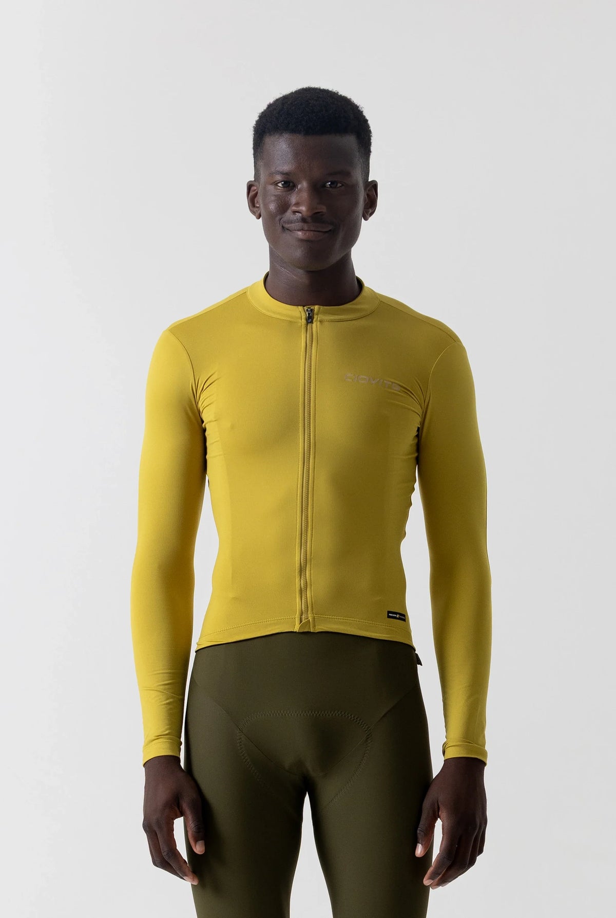 Men's Long Sleeve Thermal Jersey (Pear)