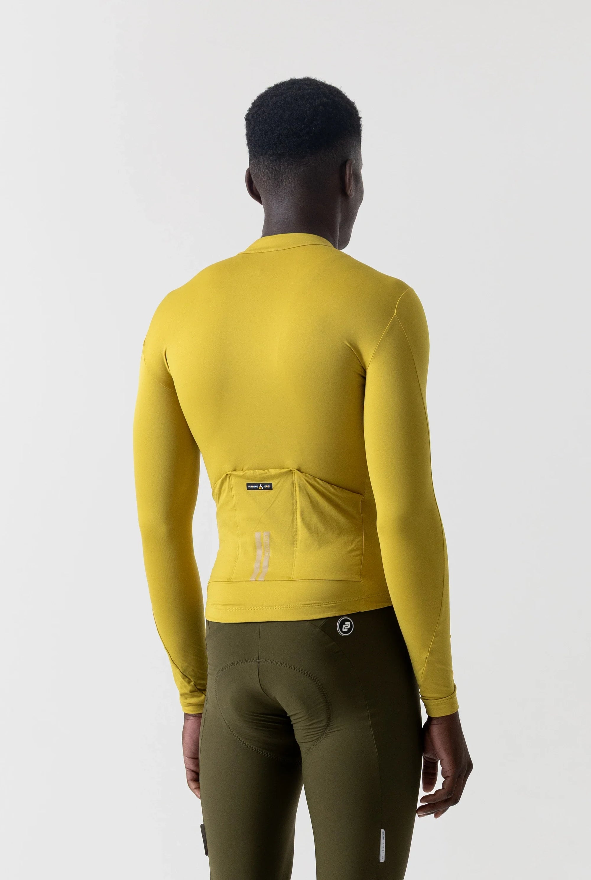 Men's Long Sleeve Thermal Jersey (Pear)