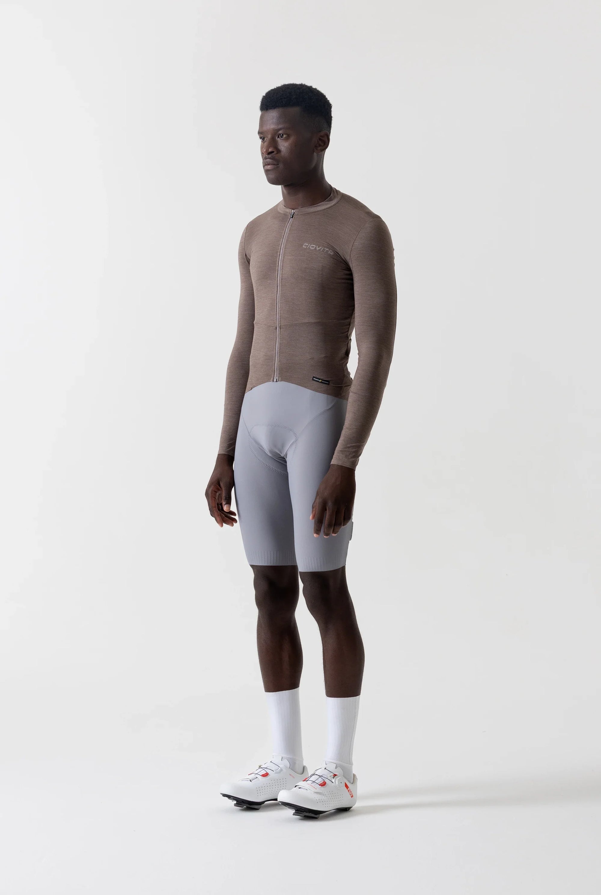 Men's Librio Long Sleeve Race Fit Jersey (Coconut)