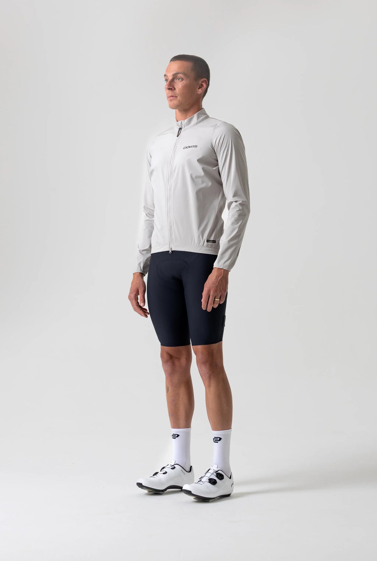 Men's Supremo Rain Shell Jacket (Flint)