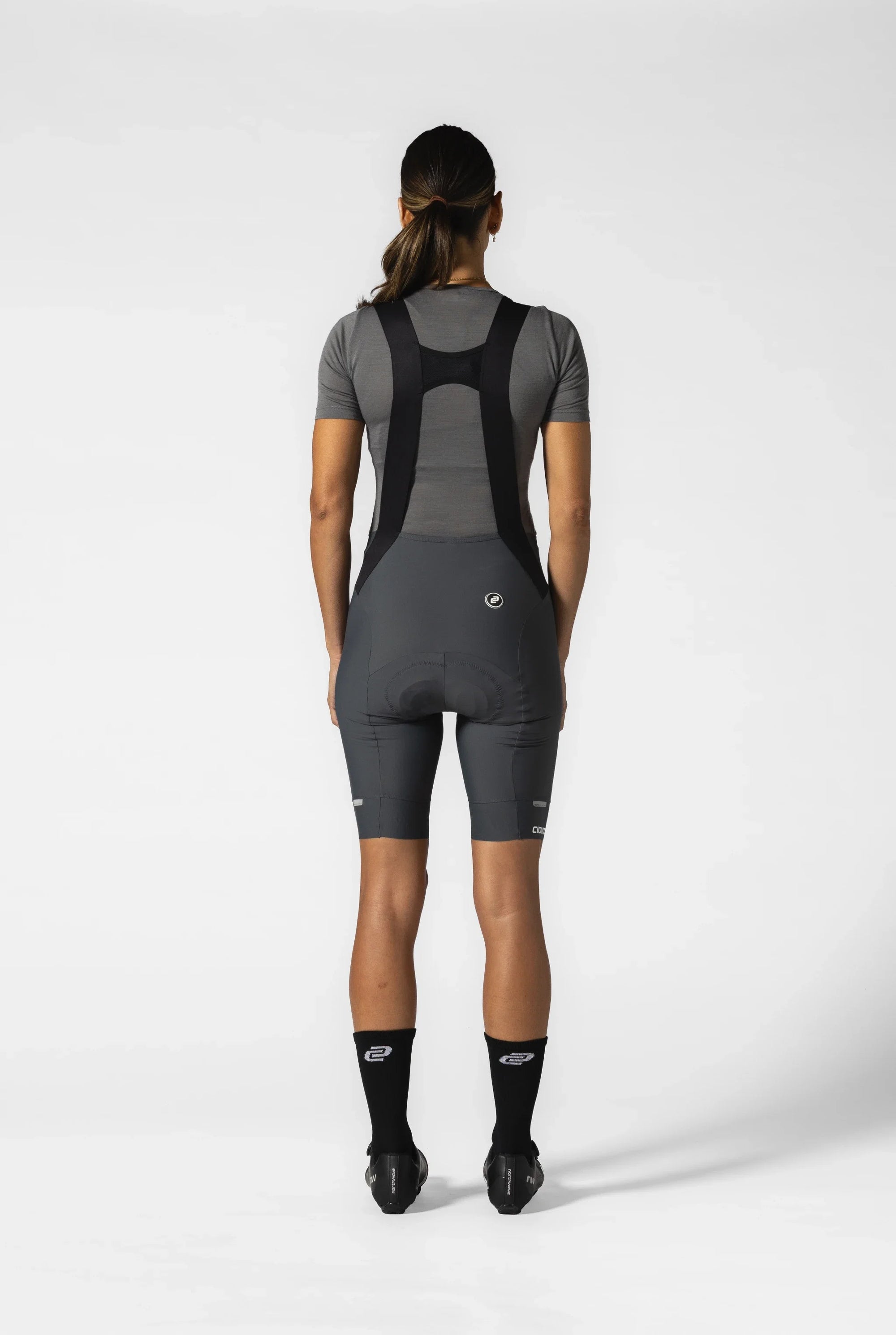 Women's Corsa Avia Bib Shorts (Charcoal)